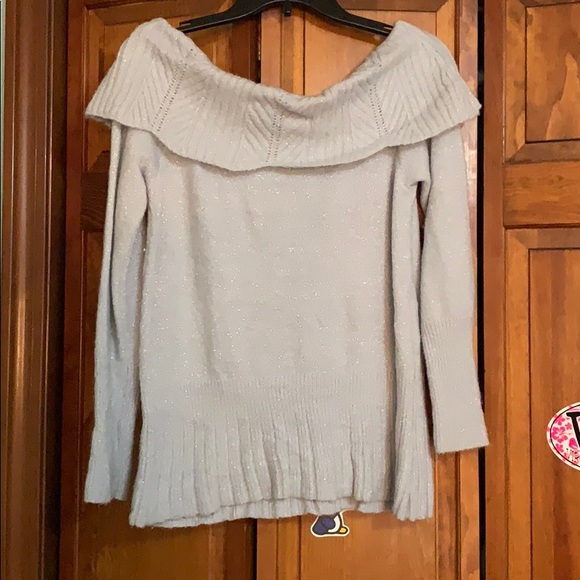 Metallic off the shoulder blouse - Picture 2 of 2